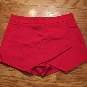 Red Skort
